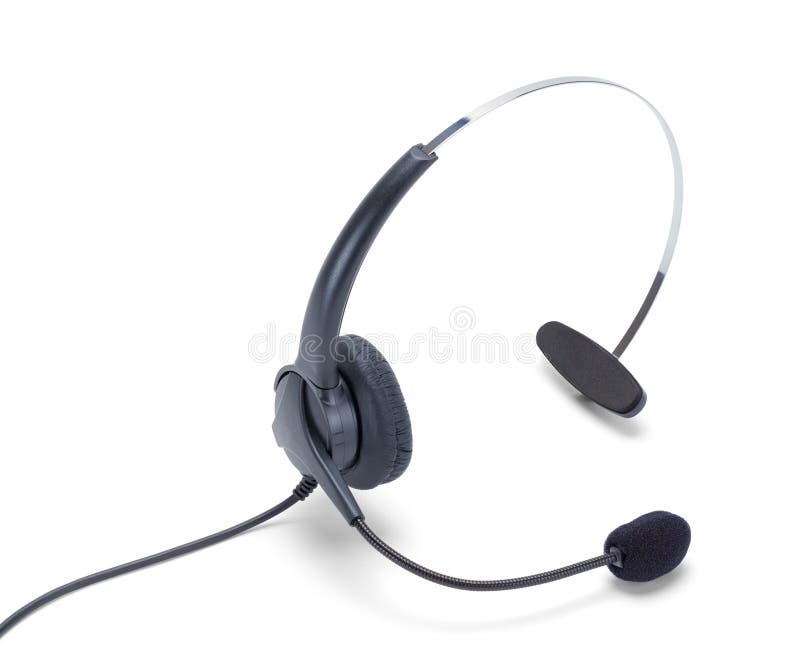 Phone Call Center Headphones Stock Photo Image of center, office