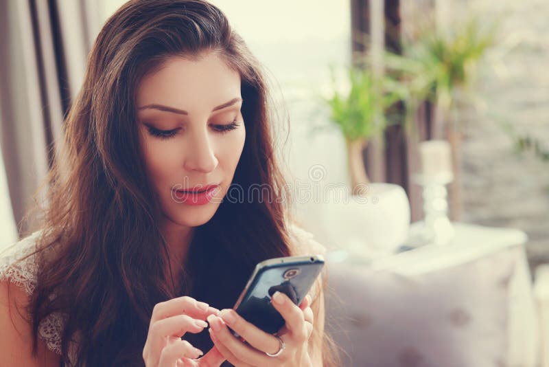 Phone call at home stock image. Image of household, homey - 74073653