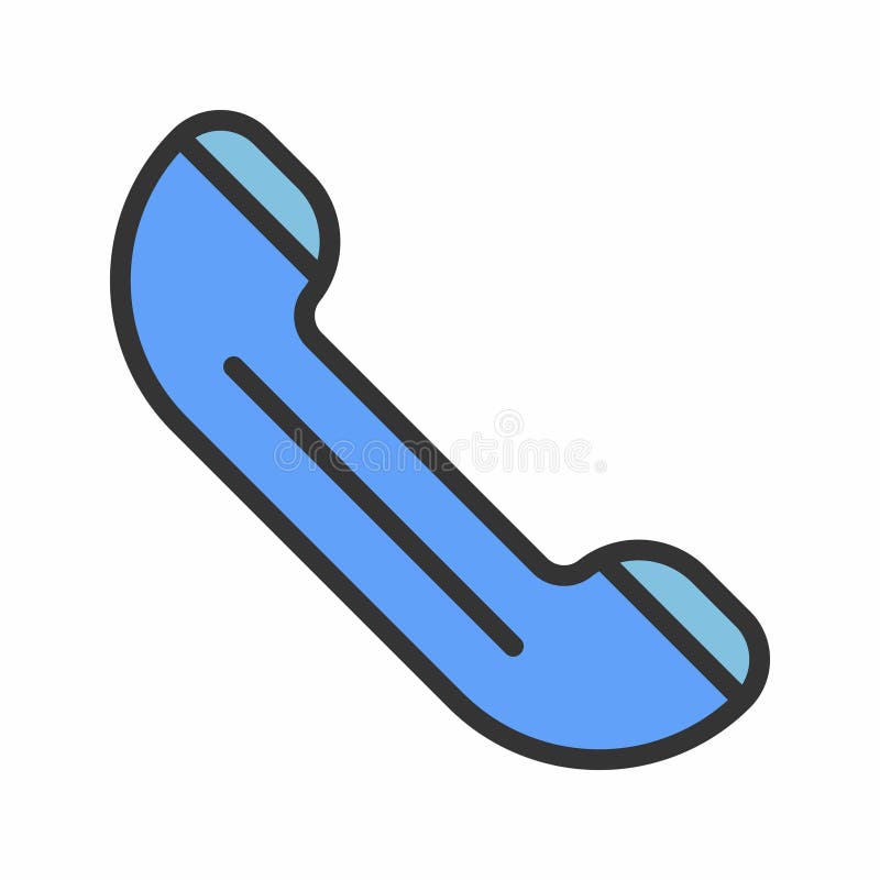 Phone Call icon vector image. royalty free illustration
