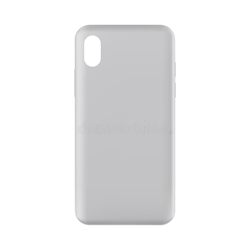 Download Phone Case Mockup - Front View Stock Vector - Illustration ...