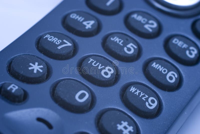 Phone keypad