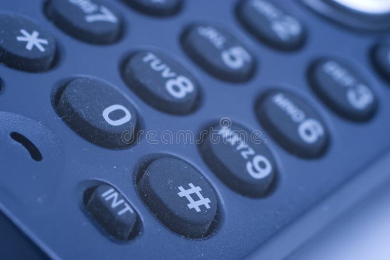 Phone keypad