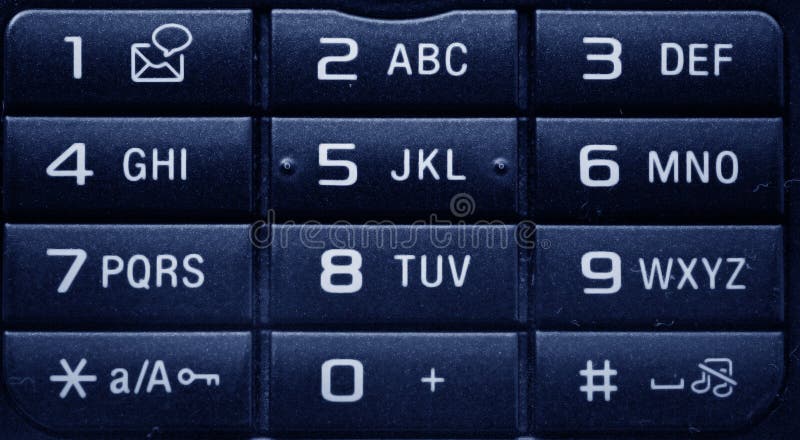 picture of phone keypad with letters picture of phone keypad with letters