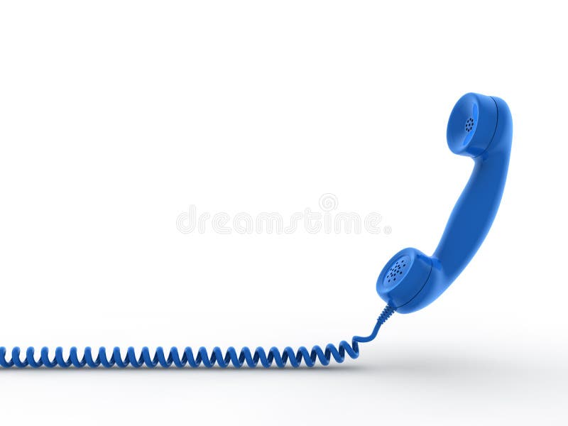 Phone receiver vector illustration