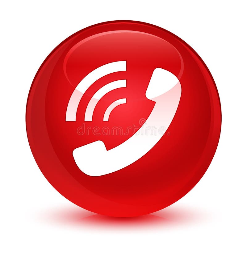 Mobile phone ringing simple icon flat Royalty Free Vector
