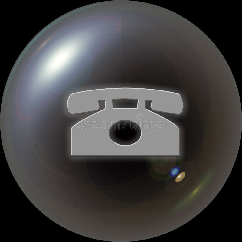 PHONE-WEB BUTTON stock illustration PHONE-WEB BUTTON stock illustration
