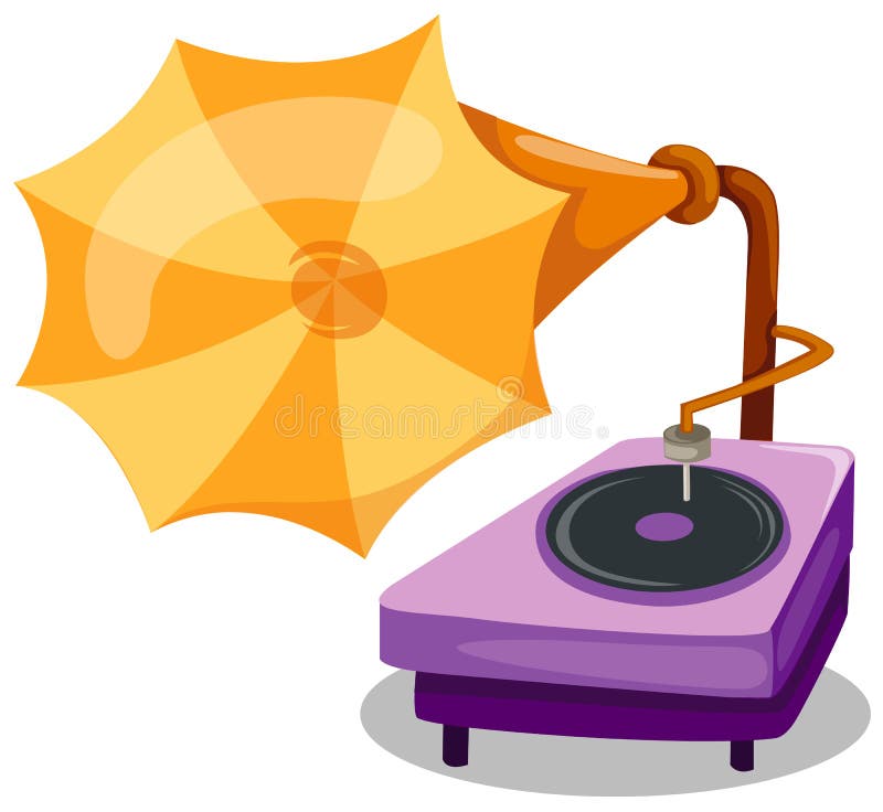 Phonographe illustration libre de droits Phonographe illustration libre de droits