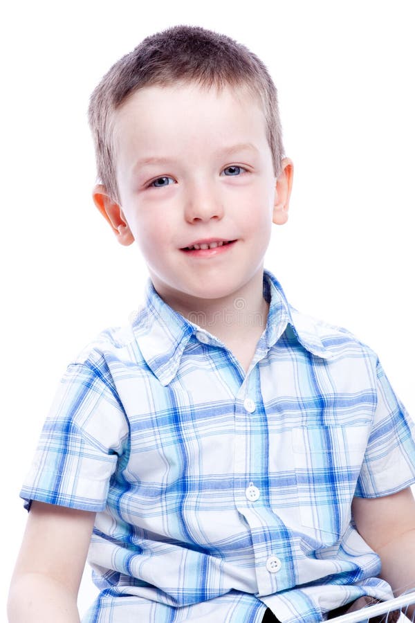 Photo of adorable young boy