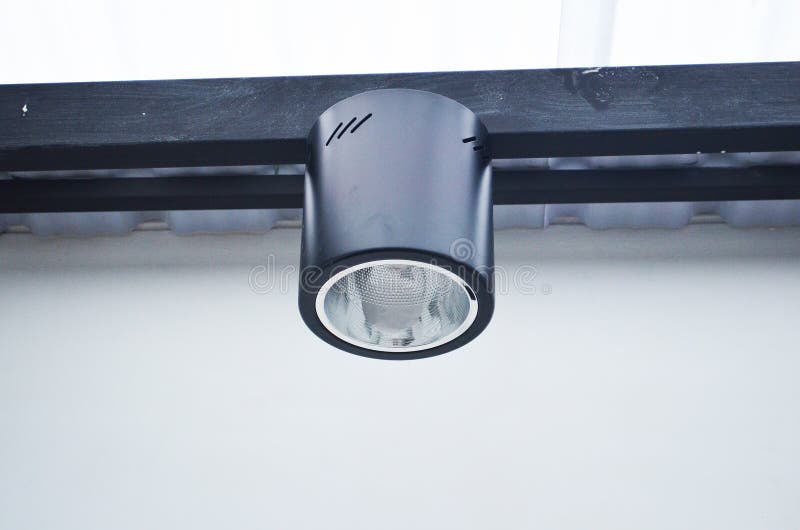 Exterior downlight tube stock photography Exterior downlight tube stock photography
