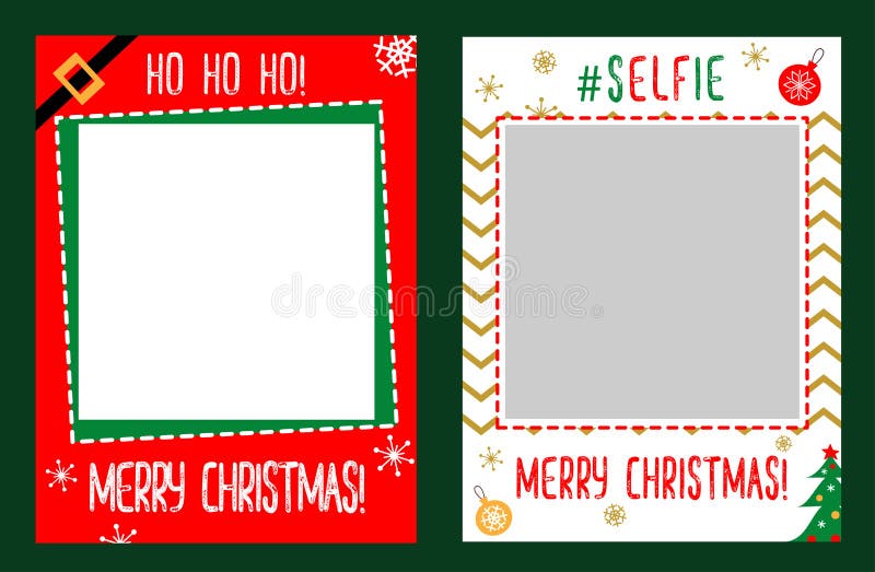 Photo Booth Props Frame For Christmas Party Stock Vector Illustration Of Party Mask 132615093