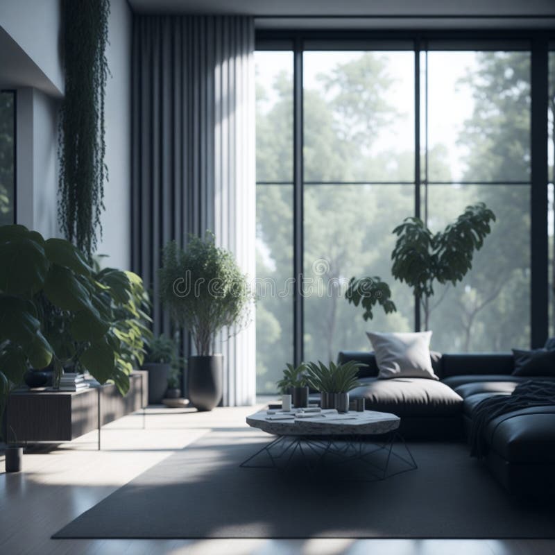 Image showcasing Green Living in Concrete Jungle: Embracing Nature in Apartment ...