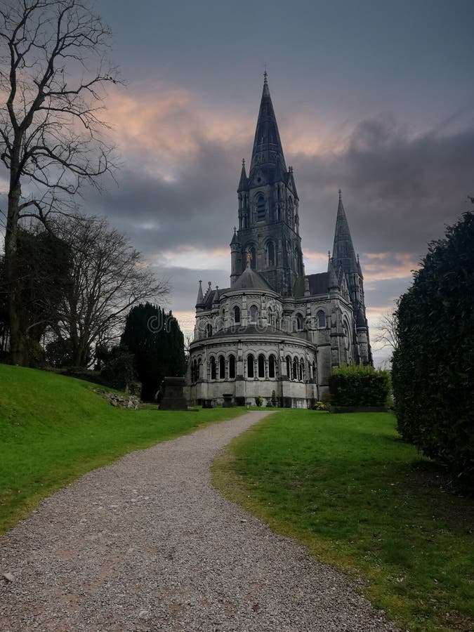 Cathedral of Cork stock image. Image of landscape, church 207964675