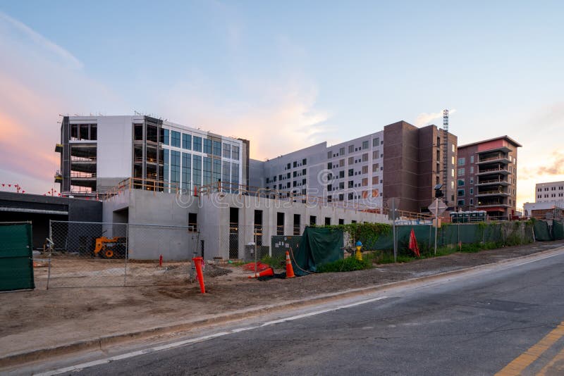 Photo Construction Site Cascades Tallahassee FL USA Stock Image Image