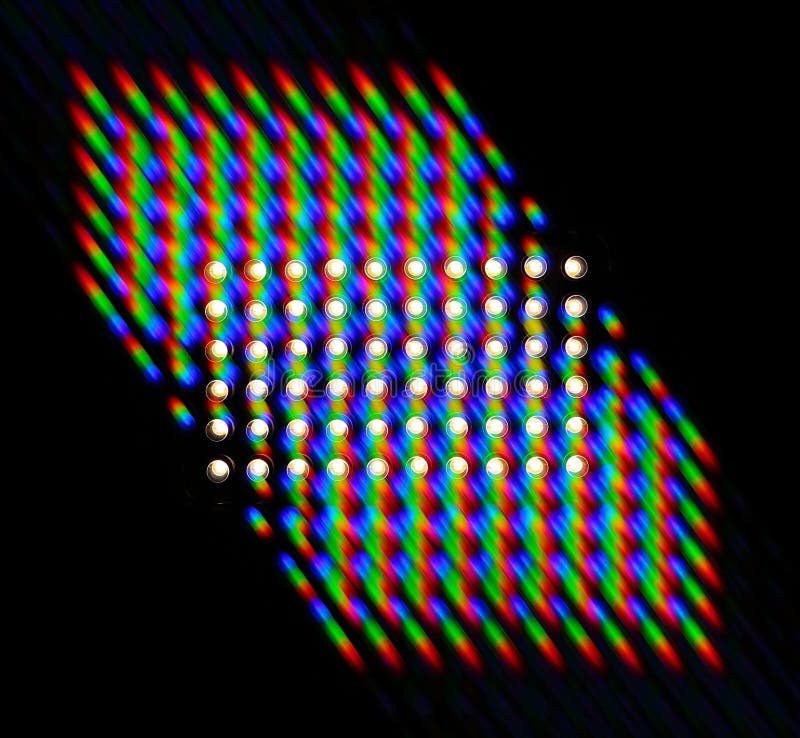 monochromatic light diffraction grating