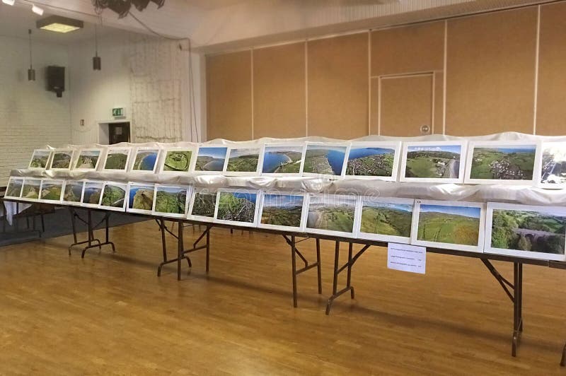 Photo Exhibition in Northern Ireland Editorial Stock Photo Image of