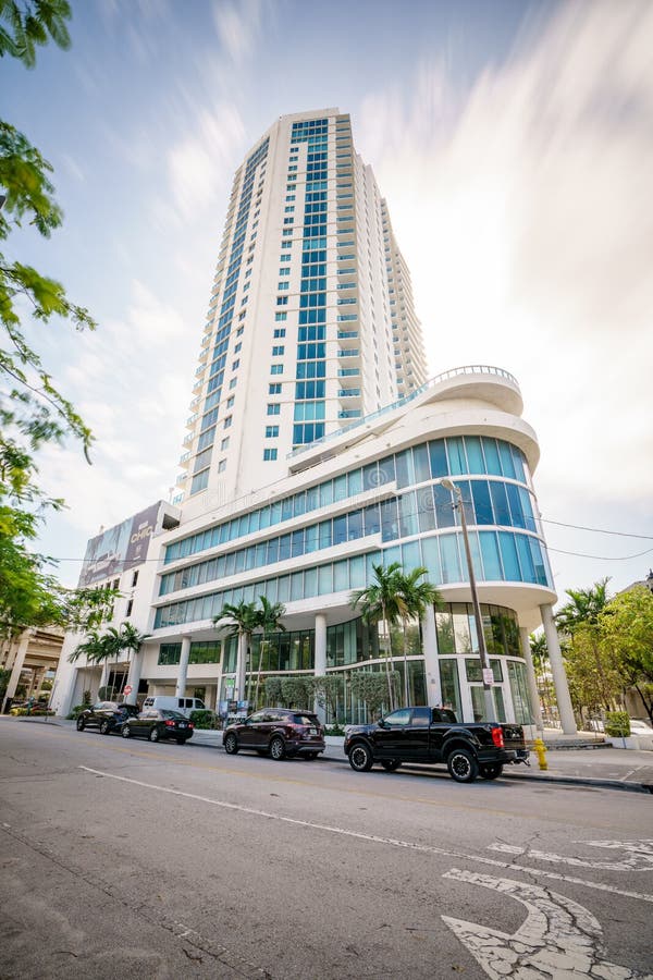 Photo of Flagler on the River Miami Condominium Building Editorial