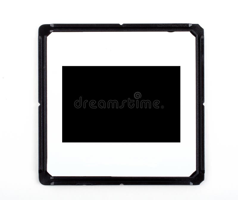 Slide film mount frame stock photo. Image of film, vintage 8345434