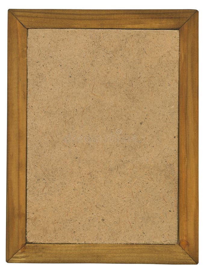 Photo frame, backside stock image. Image of isolated 85156003