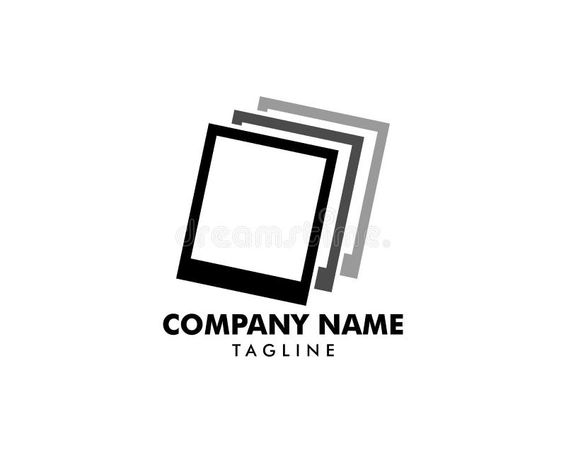 Photo Frame Logo Icon Vector Template Stock Vector Illustration of design, background 154968465