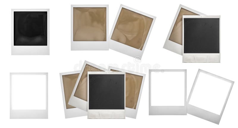 Polaroid Scrapbook Frames Stock Photo, Picture and Royalty Free Image.  Image 3221442.