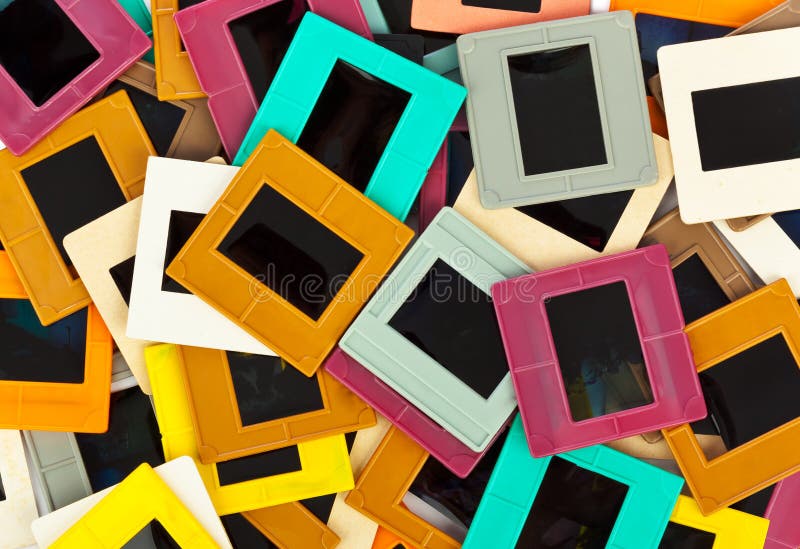 Photo frames for slide stock photo. Image of photographic 61370226