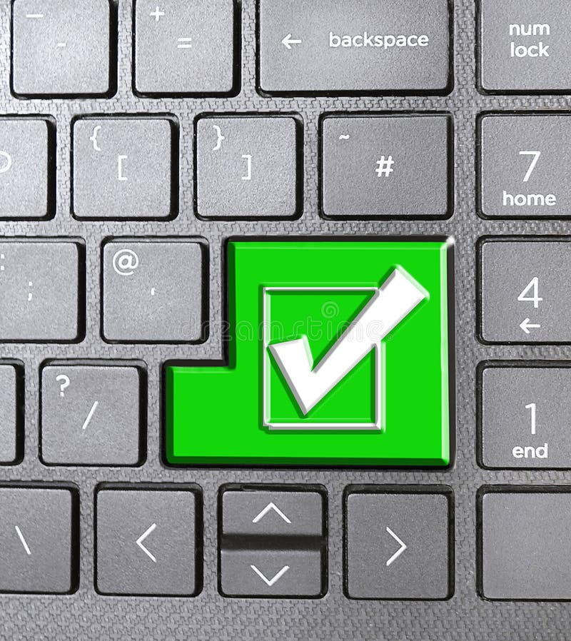 Săgețile pictogramei simbolului simbol de recicletă verde pentru tastele tastei tastei tastaturii tastaturii tastaturii tastaturii stock photo