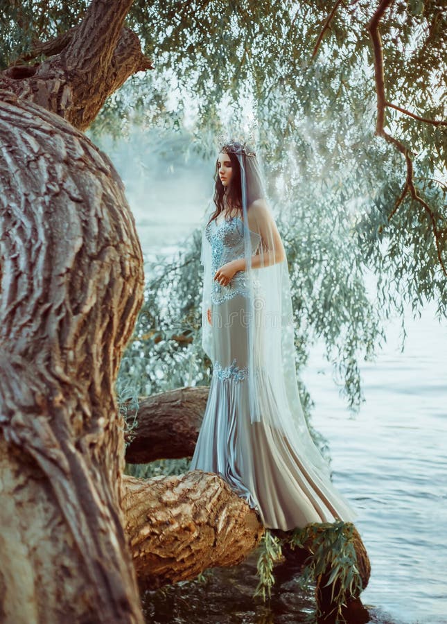 goddess elven wedding dress