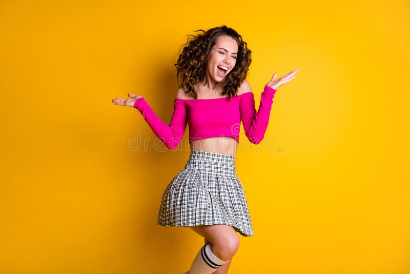 Skirt With Knee High Socks