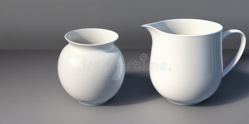 Realistic ceramic ware kettle for making tea milk Vector Image