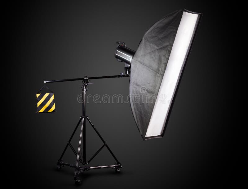 Black Background Photography Setup