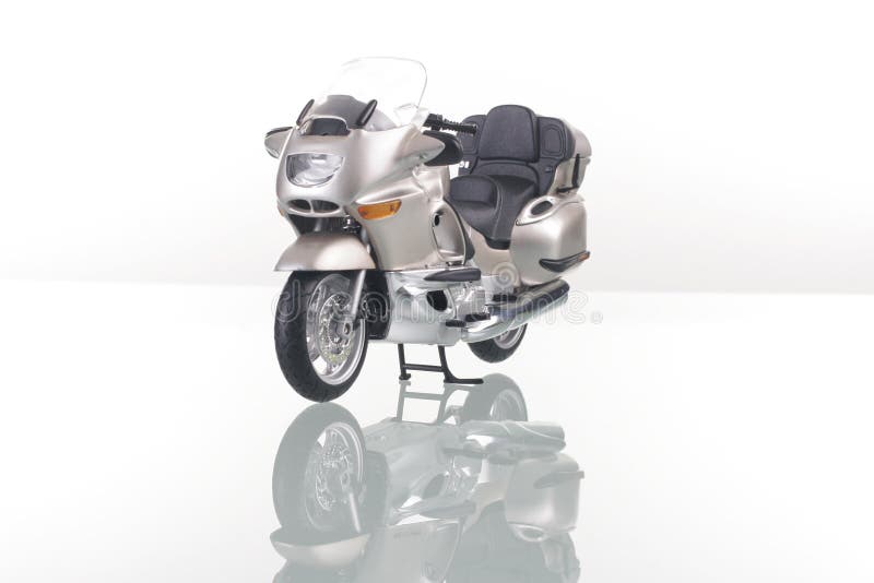 In photo studio with reflection stock photo