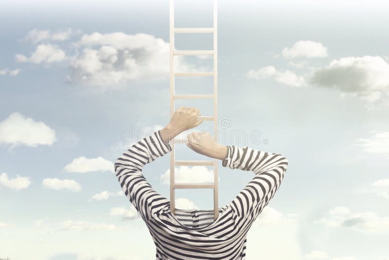 Photo surréaliste et conceptuelle de l'introspection des personnes photos stock Photo surréaliste et conceptuelle de l'introspection des personnes photos stock