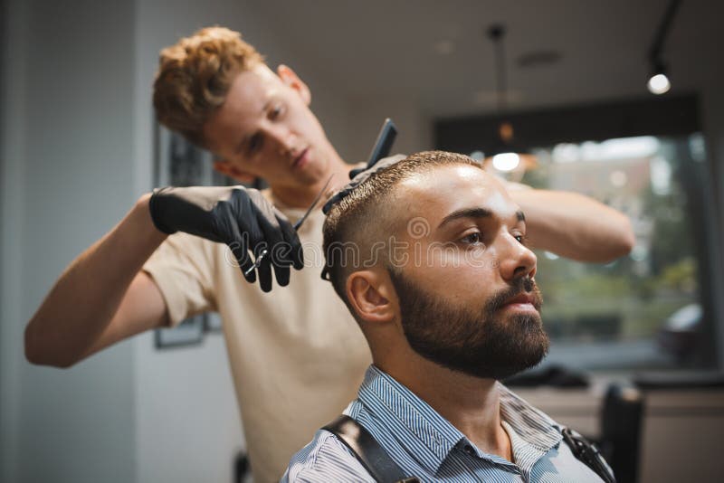 The Best Barber Shop Near Me - Confident Man