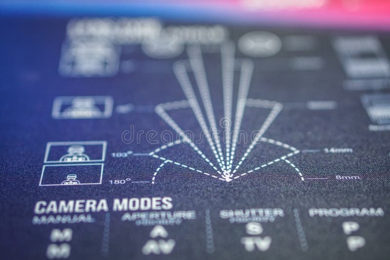 Photograph lens aperture royalty free stock image