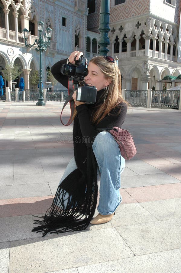 Photographe de femme photos stock Photographe de femme photos stock