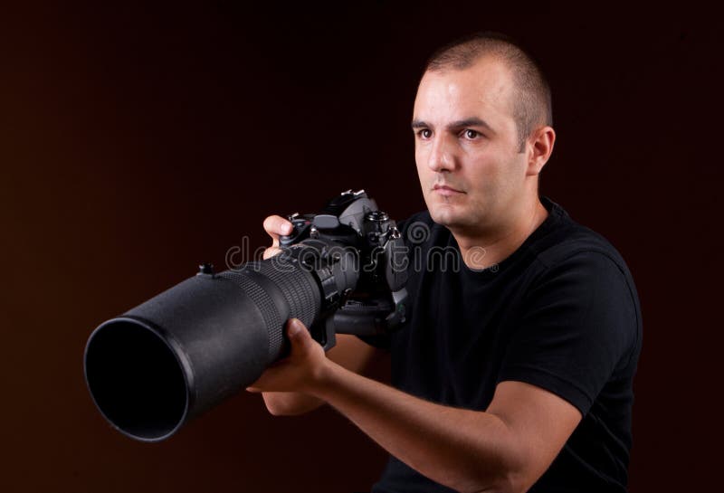 Rock and Roll Man with Guitar on Shoulder Embracing Woman Stock Image -  Image of leather, hold: 99189689