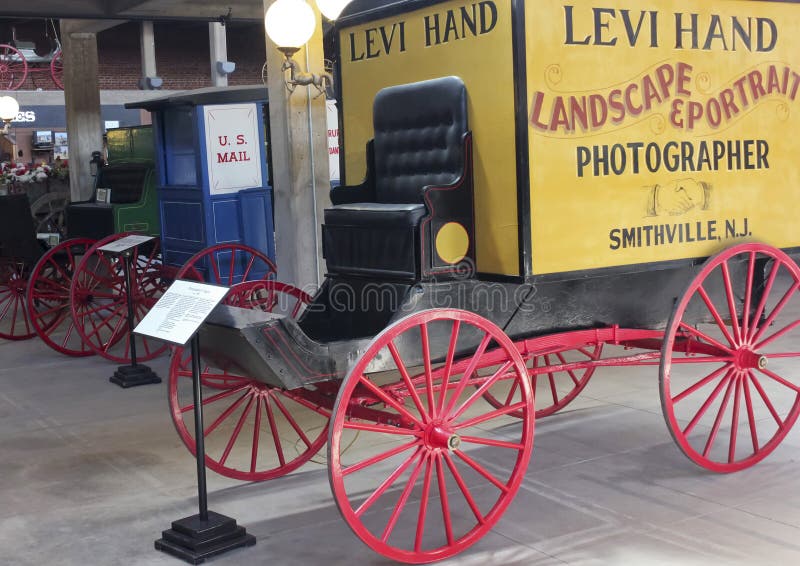 A Photographer`s Wagon at the Texas Cowboy Hall of Fame Editorial Stock  Image - Image of levi, lifestyle: 91613039