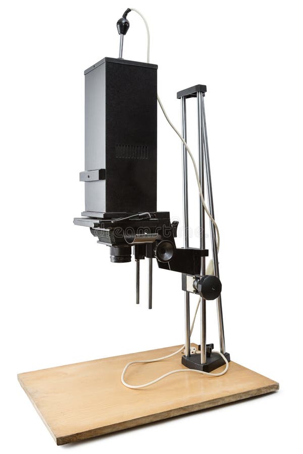 Old photographic enlarger stock photo. Image of quality 17029398