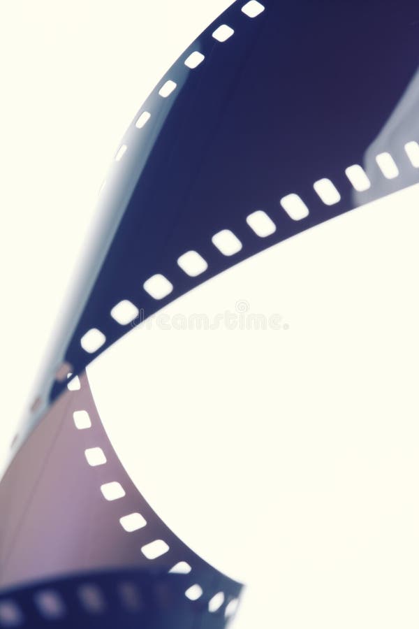 Photographic film strip stock photo. Image of movie, element 40282132
