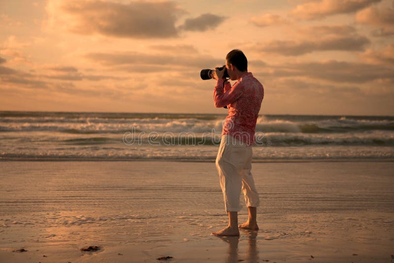 Photographing Sunset