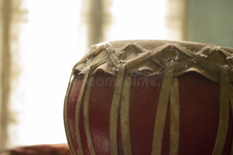 Abandoned Nagara Indian Cultural Musical Instrument stock photography Abandoned Nagara Indian Cultural Musical Instrument stock photography