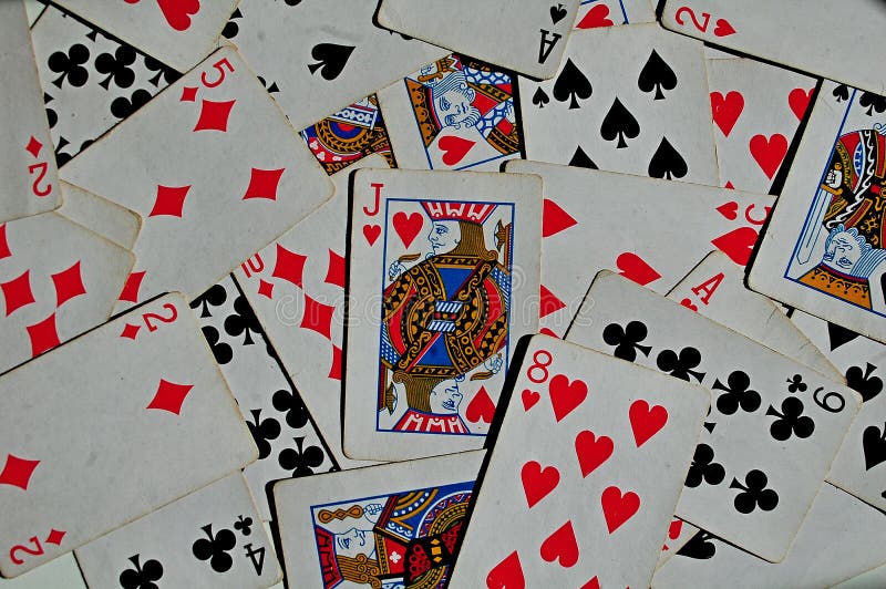 Photography of Playing Cards Deck Texture Stock Image Image of king
