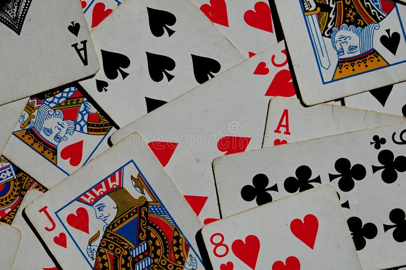 Photography of Playing Cards Deck Texture Stock Photo Image of spade