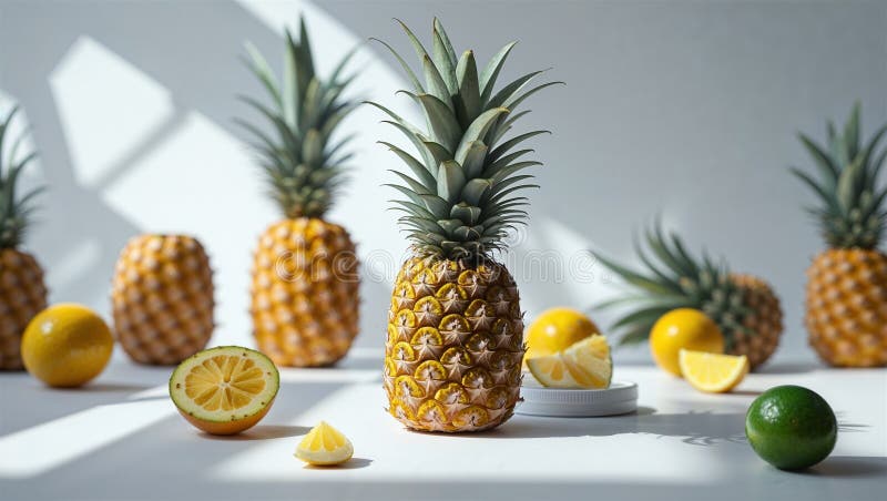 Photorealistic Image of a Plastic Lid Container with Blueberries Stock ...