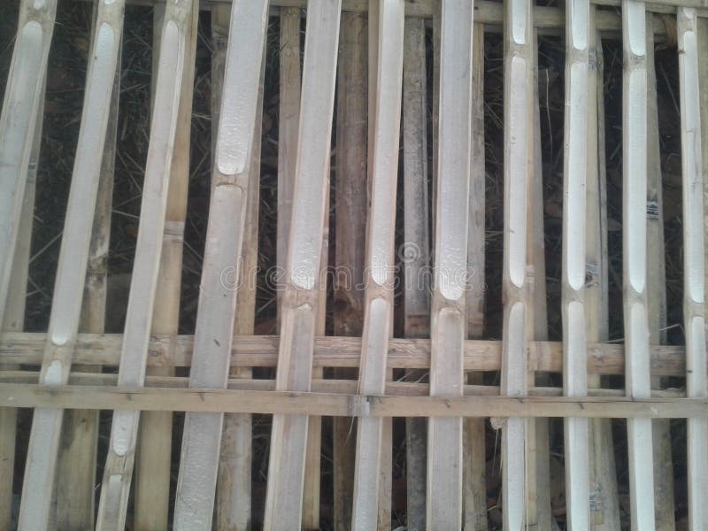 Photos material and concrete bamboo for building the house. Photos material and concrete bamboo for building the house