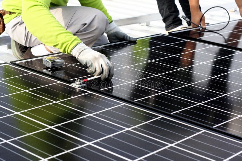 Photovoltaic royalty free stock photo