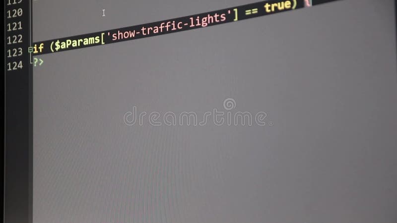 ввод phpcode на экране веб-разработчиком и php-разработчиком отображает экран компьютера с исходным кодом веб-сайта и серверных сц видеоматериал