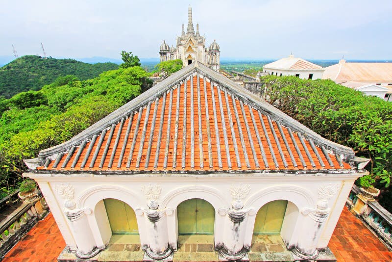 Phra Nakhon Khiri Historical Park, Phetchaburi, Thailand. Phra Nakhon Khiri Historical Park is a historical park in Phetchaburi, Thailand on a hill overlooking royalty free stock photography Phra Nakhon Khiri Historical Park, Phetchaburi, Thailand. Phra Nakhon Khiri Historical Park is a historical park in Phetchaburi, Thailand on a hill overlooking royalty free stock photography