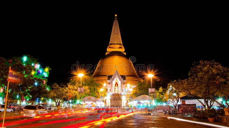 Phra Pathom Chedi pagoda,the tallest pagoda in the world