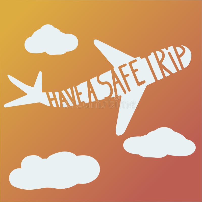 safe trip cartoon images